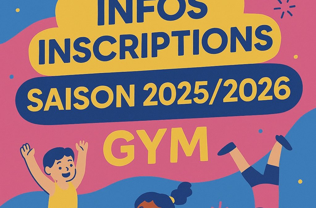 Inscriptions saison 2025/2026